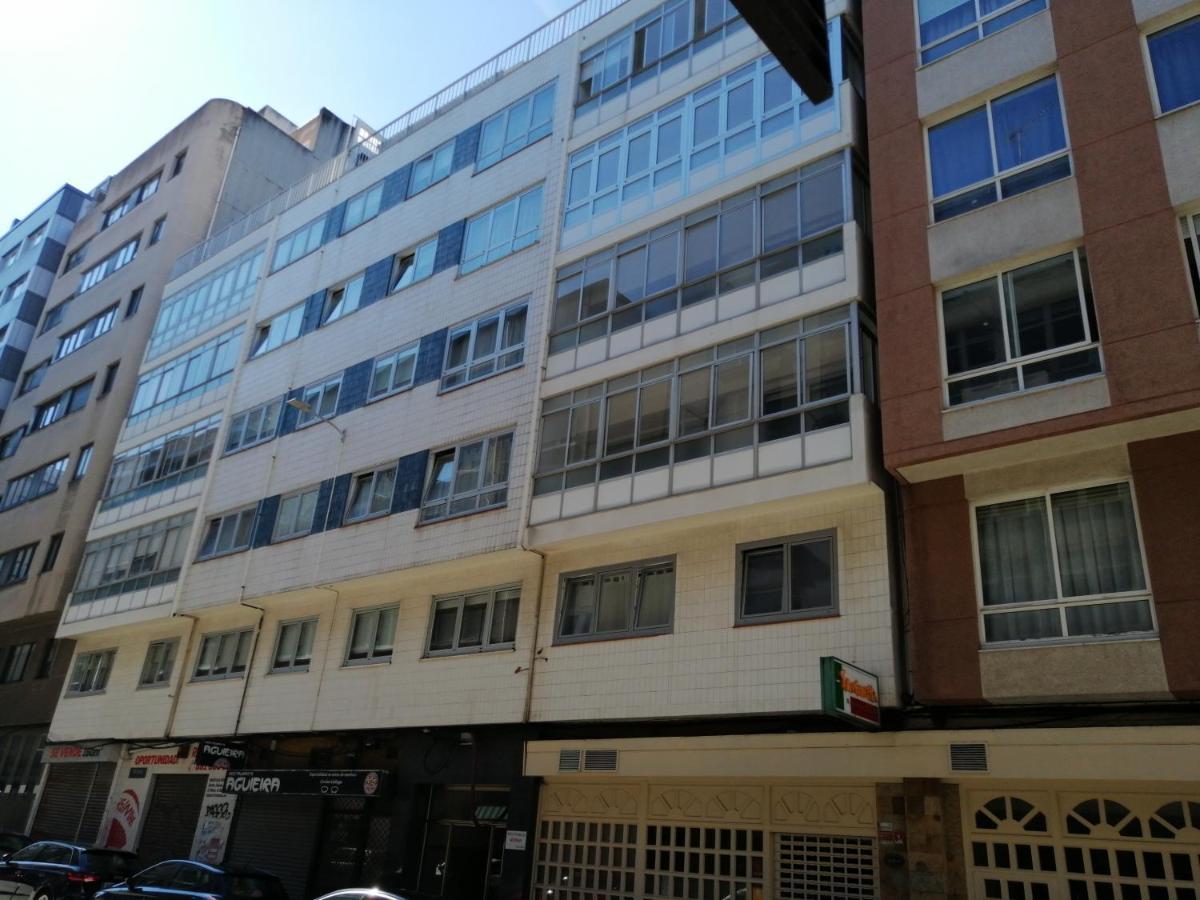 شقة Apartamento Costa Riazor Coruna آكورونيا المظهر الخارجي الصورة